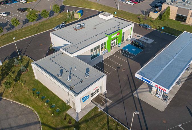 Construction de toiture neuve